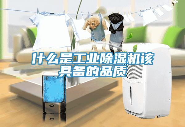 什么是工業(yè)除濕機(jī)該具備的品質(zhì)