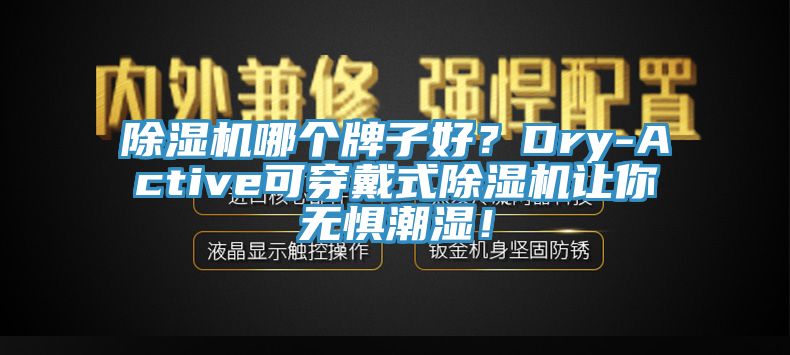 除濕機哪個牌子好？Dry-Active可穿戴式除濕機讓你無懼潮濕！