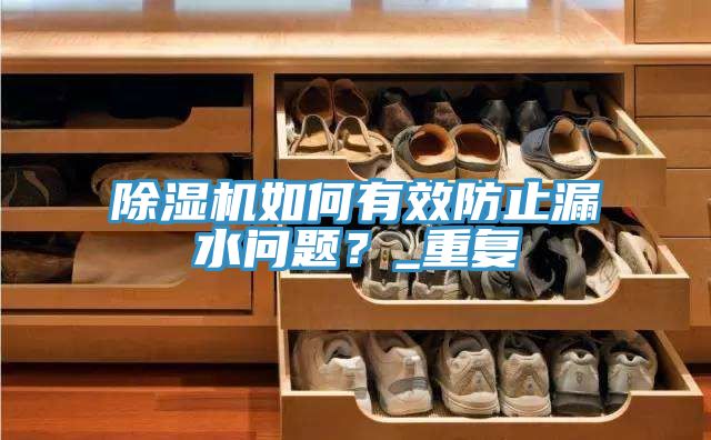 除濕機如何有效防止漏水問題？_重復(fù)