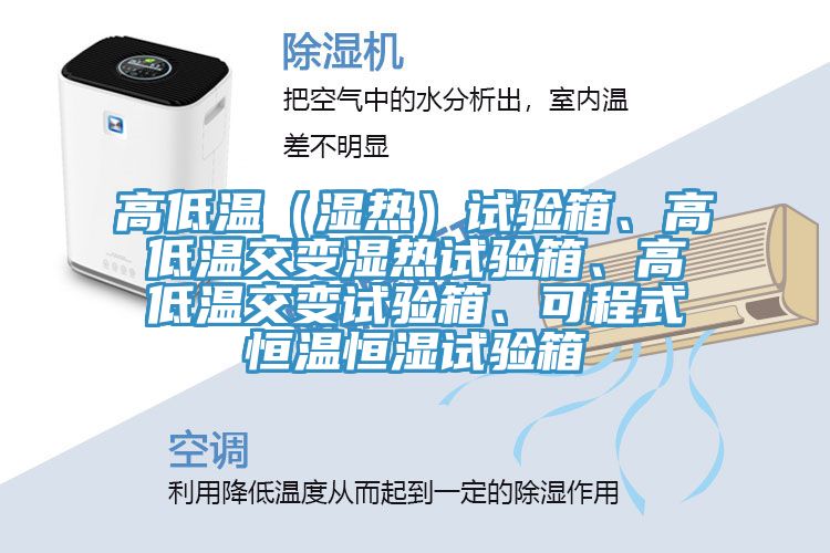 高低溫（濕熱）試驗箱、高低溫交變濕熱試驗箱、高低溫交變試驗箱、可程式恒溫恒濕試驗箱